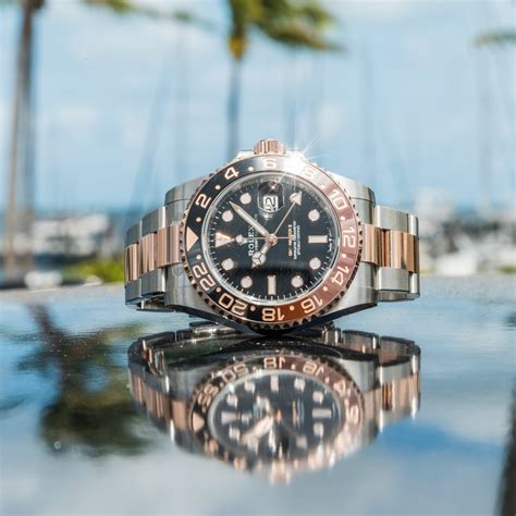 fibbia rolex oro rosa|Un Rolex con molto potenziale: il Rolex GMT.